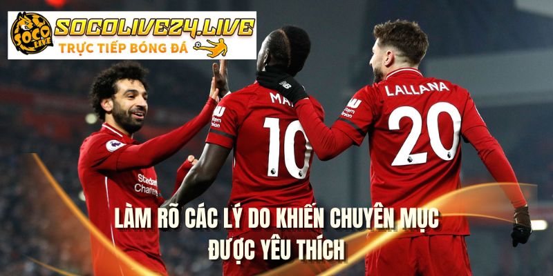 Làm rõ các lý do khiến chuyên mục được yêu thích